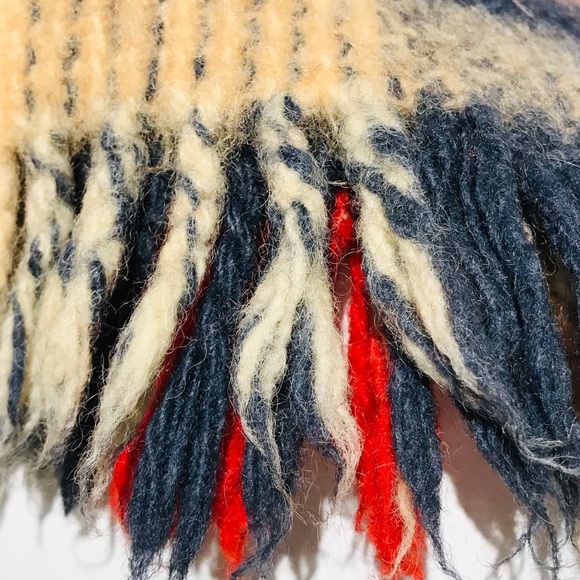 🍷HP🍷auth MISSONI handloomed WOOL throw BLANKET - Picture 8 of 8